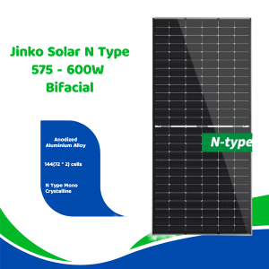 Jinko Solar 575 - 600W N-Type Bifacial